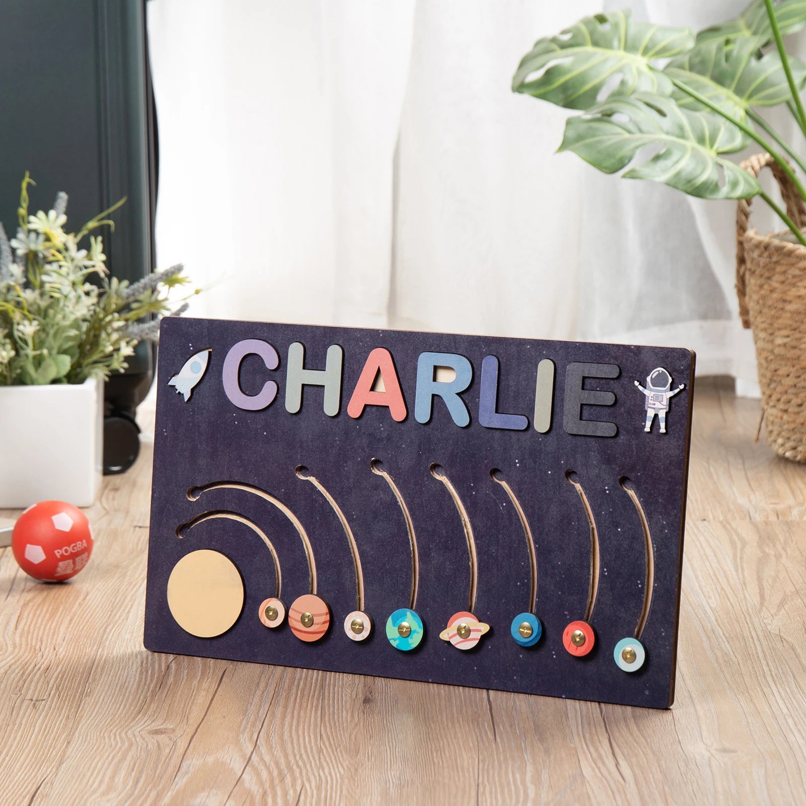 Montessori Name Puzzle for Kids