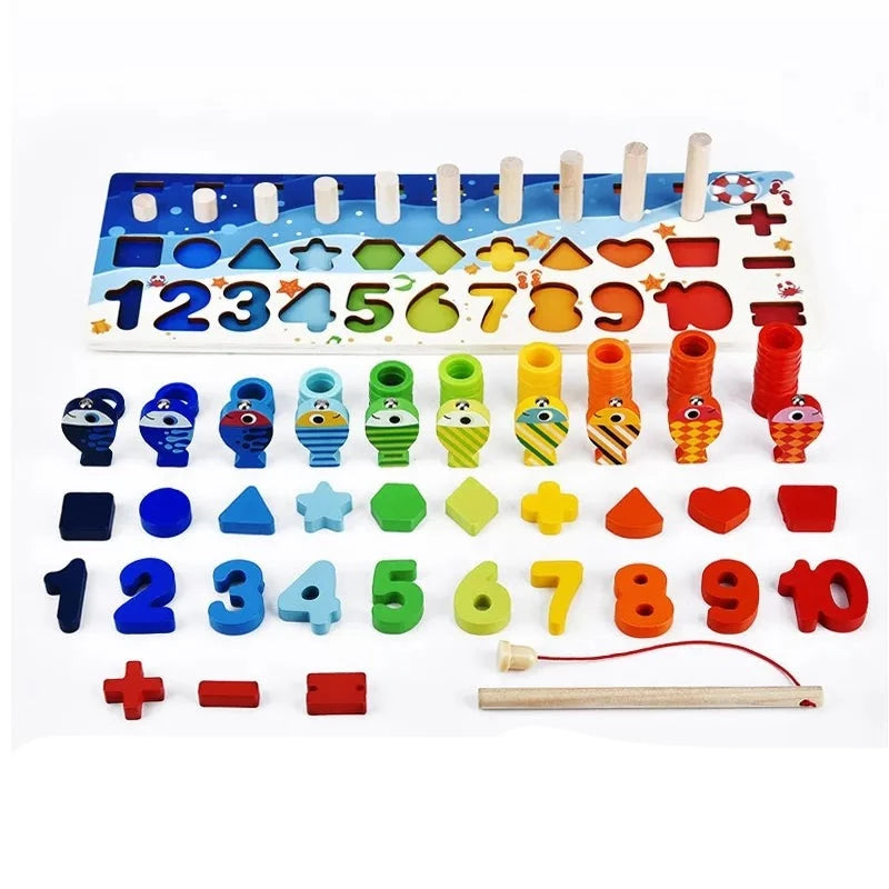 Kids Montessori Math Sorting Board