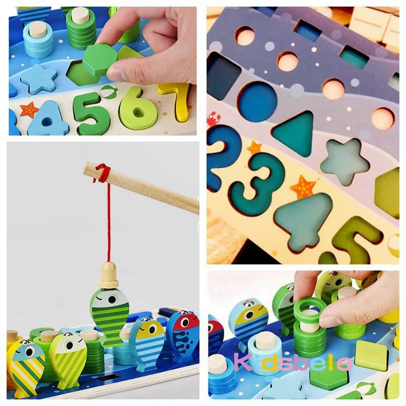 Kids Montessori Math Sorting Board