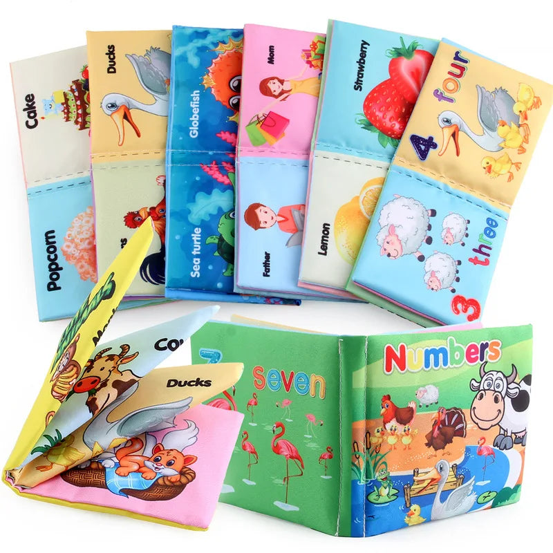 Toddler Soft Cloth Sound Book