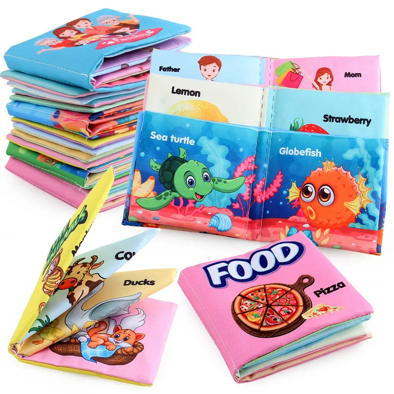 Toddler Soft Cloth Sound Book