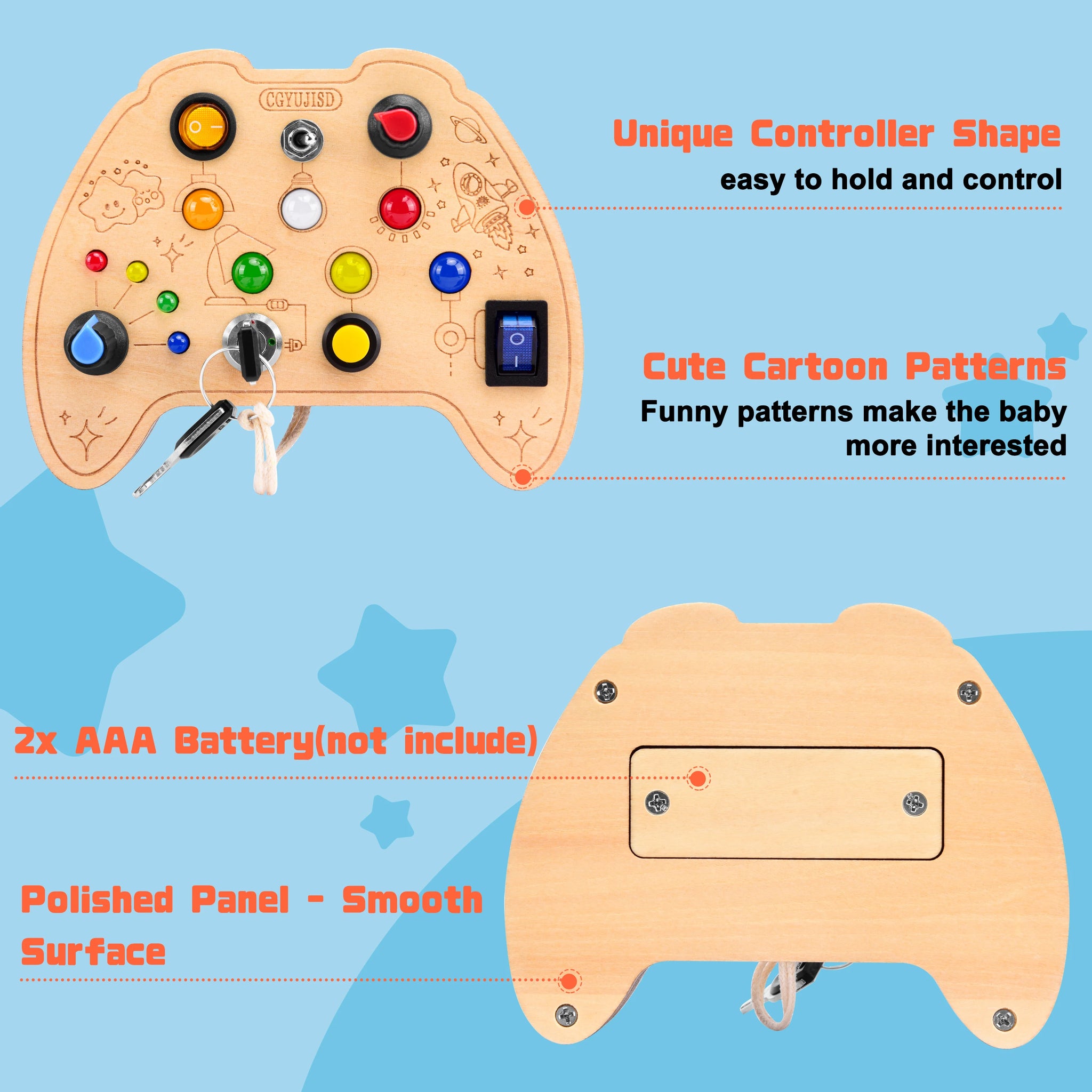 Montessori Educational Busy Board